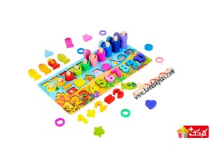 مجموعه آموزشی چند منظوره مدل 863 (اعداد، ریاضی، جای گذاری اشکال)