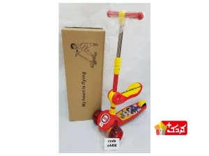 اسکوتر اسباب بازی سه چرخ کد S4496