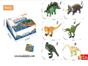 فیگور دایناسور اسباب بازی سری animal world (6 مدل)