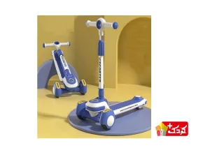 اسکوتر اسباب بازی سه چرخ کد S5386