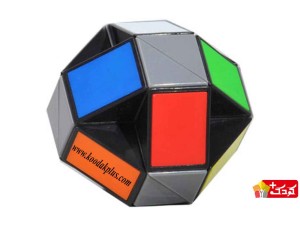 روبیک ماری مولتی کالر گلد کاپ زمینه مشکی rubik GoldCup