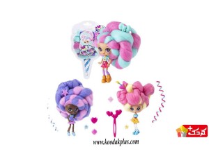 عروسک قیفی مو بلند مدل candy locks