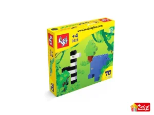 بازی ساختنی 70 قطعه حیوانات بازیتا مدل 9528