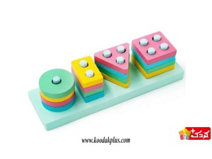 جاگذاری اشکال 4 ستون صفحه مستطیل