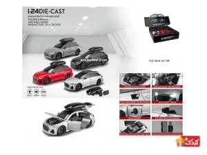 ماشین فلزی طرح آئودی سایز 1:24 مدل CZ148A