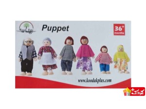 مجموعه 6 عددی عروسک های خیمه شب بازی