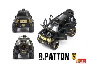 ماشین فلزی طرح G Patton سایز 1:24 مدل CZ23A