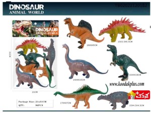 پک  6 عددی فیگور دایناسور مدل BS65