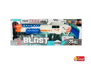 تفنگ دوربین دار تیر اسفنجی و پوکه پران مدل 1-9993