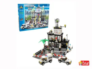 لگو پایگاه پلیس اسباب بازی مدل Kazi-6725