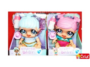 عروسک چشم درشت دخترانه طرح نشسته مدل GTLITER BABY(2 مدل)
