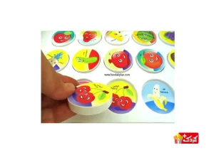 بازی فکری هوش چین یک تکه مدل میوه ها
