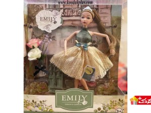 عروسک باربی ایملی طرح تاج دار مدل Emily
