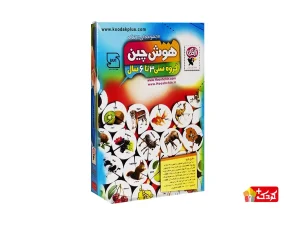 بازی آموزشی هوش چین مجموعه مدل سه تکه با تصاویر واقعی