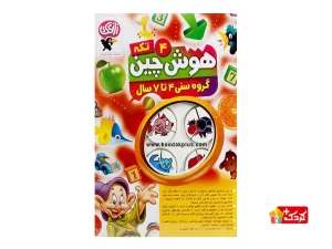 بازی آموزشی هوش چین چهار تکه (همه مدل)