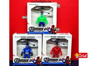 اسباب بازی پروازی سنسوری طرح قهرمان مدل JM-815(3 طرح)