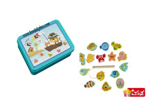 اسباب بازی ماهیگیری آهنربایی 15 قطعه کد 902