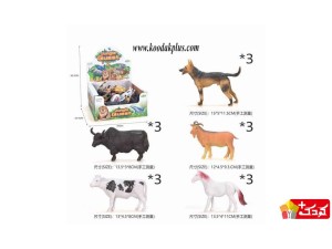 مجموعه 6 عددی فیگور حیوانات مدل Jungle Quest