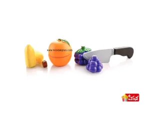 اسباب بازی برش میوه ها به همراه چاقو و تخته برش (دو مدل)
