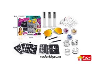 ست آرایشی و تاتو اسباب بازی مدل Beauty Bomo