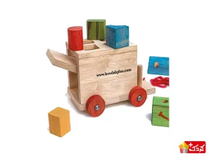 ماشین اشکال چوبی سپتا مناسب برای یادگیری اشکال هندسی و رنگ‌ها است