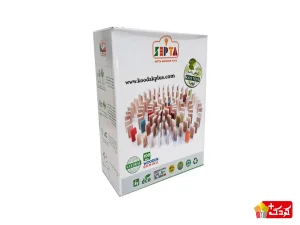 بازی فکری دومینو چوبی 100 تایی سپتا تویز