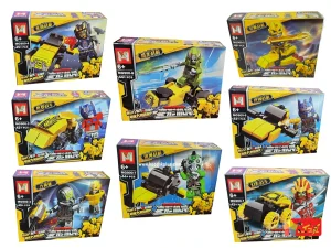 سری لگو ربات های تبدیل شوندگان مدل MG900 (8 مدل)