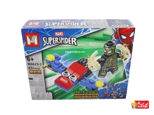 لگو مرد عنکبوتی مشکی مدل MG622-3