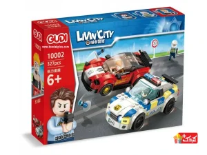 لگو ماشین دزد و پلیس مدل GUDI-10002