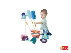 پک لوازم نظافت خانه اسباب بازی مدل 1-398