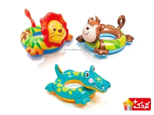 حلقه شنای کودک اینتکس طرح حیوانات مدل 58221