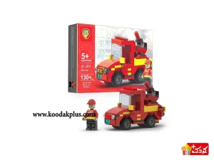 لگو ماشین آتش نشانی bt 3011 مناسب گروه سنی بالای 5 سال است