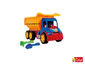 ماشین اسباب بازی کامیون سوپر معدن f2 زرین تویز