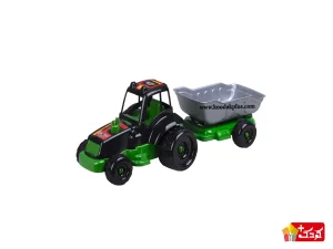 تراکتور یدک دار اسباب بازی h3 زرین تویز