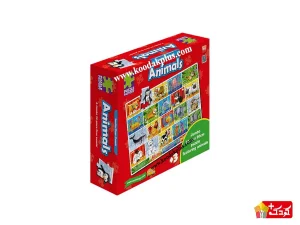 پازل حیوانات زرین تویز N4