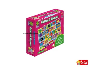 پازل اشکال و رنگها n2 زرین تویز