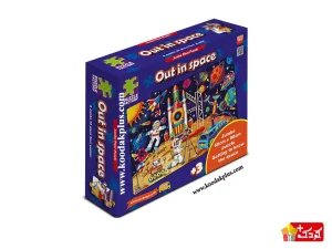 پازل فضانوردی مدل n6 پیاده روی فضایی زرین تویز