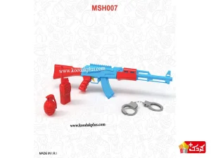 ست تفنگ کلاشینکف روکارتی آوا تویز AMT