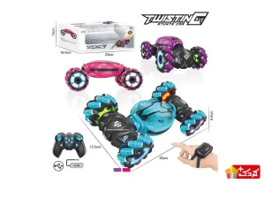 ماشین اسباب بازی دو کنترله چرخ کپسولی مدل 1-3788