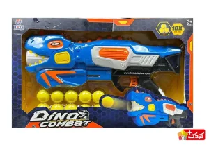 تفنگ توپ پرتابی طرح دایناسور مدل 88-648