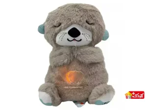 عروسک پولیشی خرس موزیکال خواب مدل تنفسی
