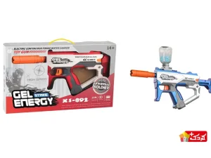 تفنگ شارژی تیر ژله ای رگباری با عینک مدل XS-892