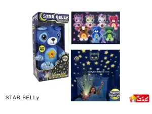 عروسک پولیشی چراغ خواب دار طرح حیوانات