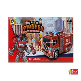 ماشین آتش نشانی موزیکال حرکتی مدل 9915