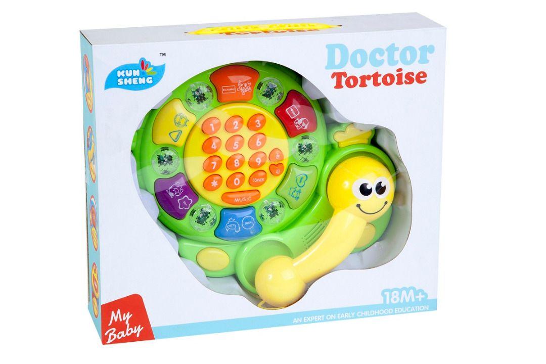 تلفن اسباب بازی طرح حیوانات turtle phone toy