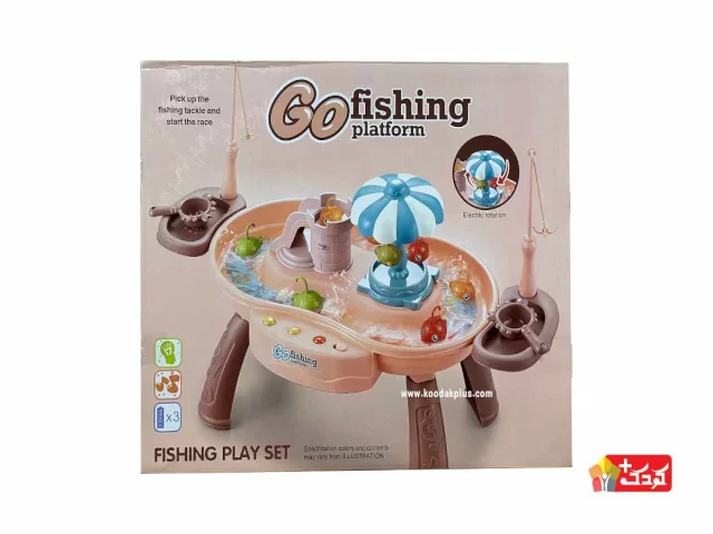 ماهیگیری اسباب بازی همراه با آبشار مدل 9996؛ برای بعد از 3 سالگی مناسب می باشد. 