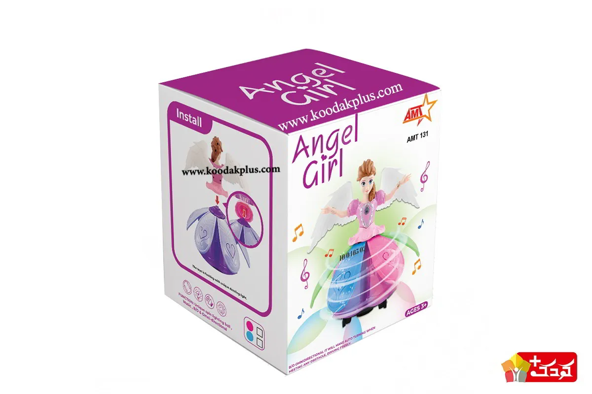 عروسک فرشته آنجل موزیکال 131 آوا مناسب گروه سنی بالای 3 سال است