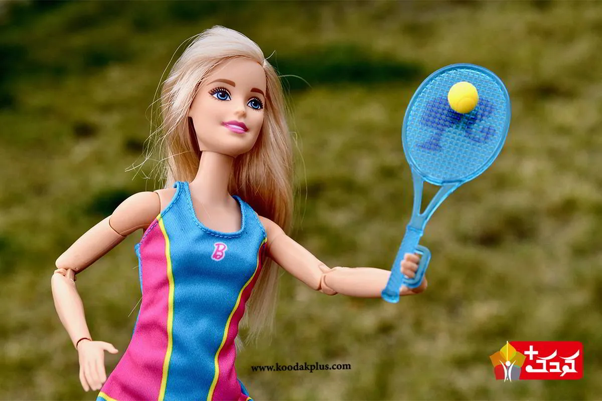 عروسک باربی ورزشکار به اهمیت ورزش بر سلامتی تاکید دارد
