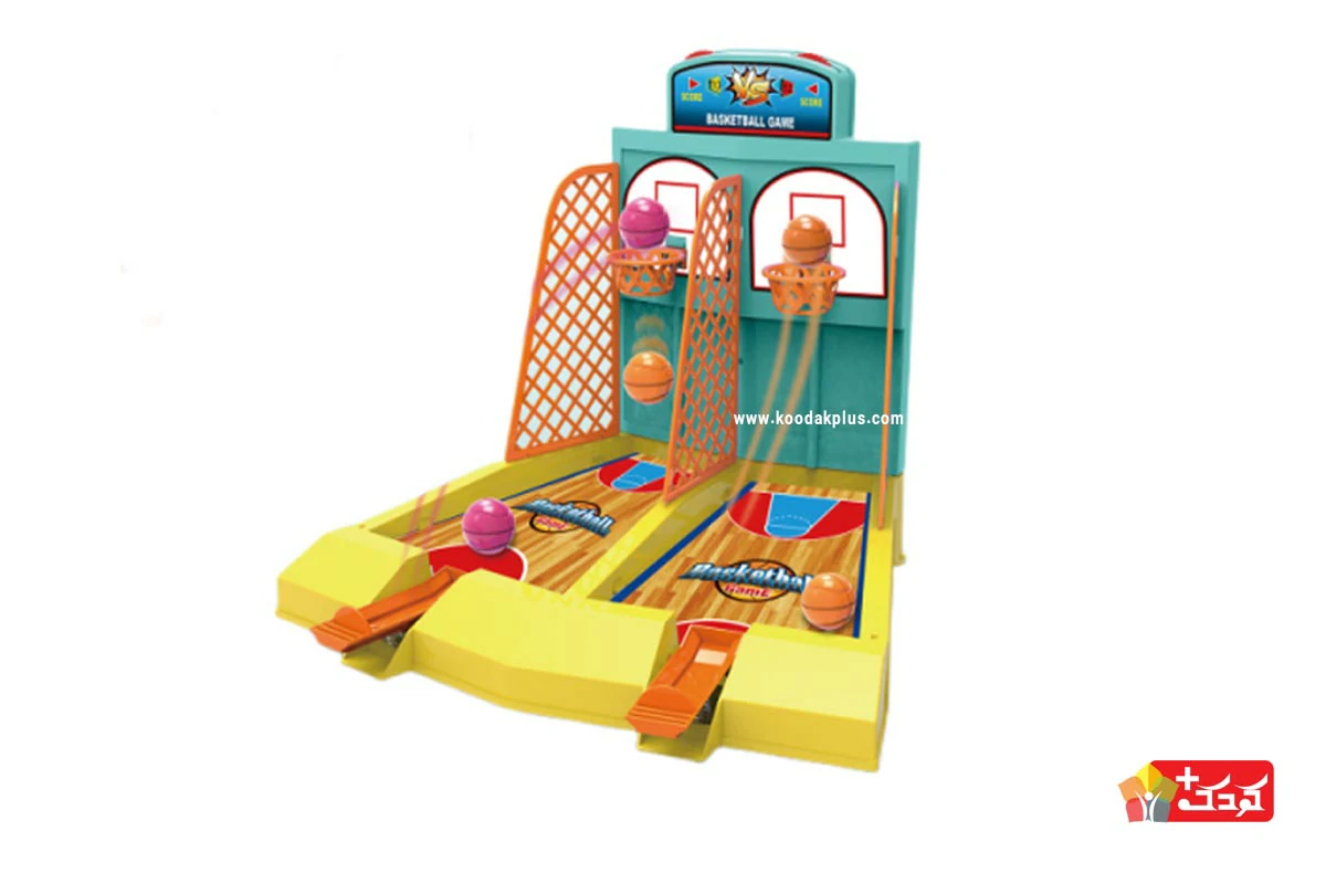 بسکتبال اسباب بازی رومیزی دوتایی مدل 33015 برای بعد از 3 سالگی مناسب است.