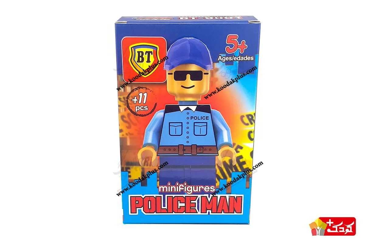 لگو شخصیت پلیس محصولی از برند بی تی است